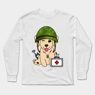 Medic Golden Retriever Long Sleeve T-Shirt